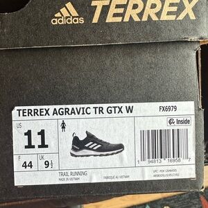 Adidas Terrex Agravic TR GTX Women's Shoes - Black and White